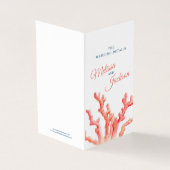 Carte et fiche de détails du mariage d'aquarelle d (Outside)