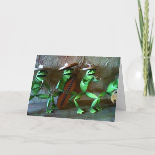 Carte ET LE GROUPE JOUAIT SUR "50ème" (Devant)