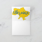 Carte et lettres ukrainiennes (Intérieur)