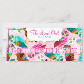 Carte Et Maintenant, Les Petits Chouettes ? Certificat c (Devant)