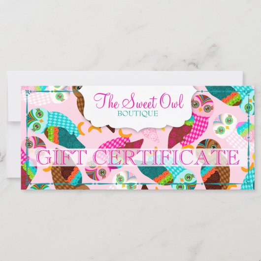 Carte Et Maintenant, Les Petits Chouettes ? Certificat c (Devant)