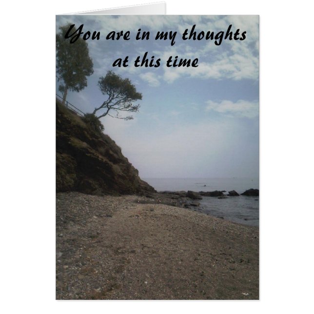 carte et poème de perte d'animal familier (Devant)