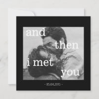 Et puis je vous ai rencontré ! Filtre photo noir e