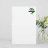 Carte et texte de la Caroline du Nord (Debout devant)