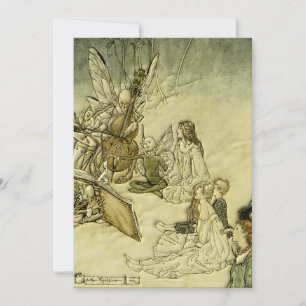 Carte Et une chanson de fée - Arthur Rackham