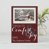 Carte et une maison en nature (Debout devant)