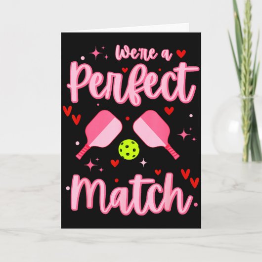 Carte Étaient une correspondance parfaite Funny Pickleba (Devant)