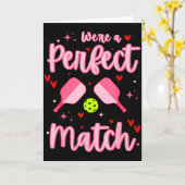 Carte Étaient une correspondance parfaite Funny Pickleba (Fleur jaune)