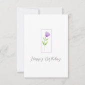 Carte Etanche violette (Devant)