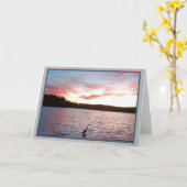 Carte Étang de Walden : Héron (Fleur jaune)