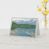 Carte Étang de Walden : L'oiseau bleu rapporte le ciel (Fleur jaune)