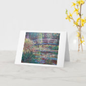 Carte Etang Lily (Harmonie Rose), Monet (Fleur jaune)
