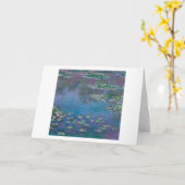Carte Etang Lily, Monet (Fleur jaune)