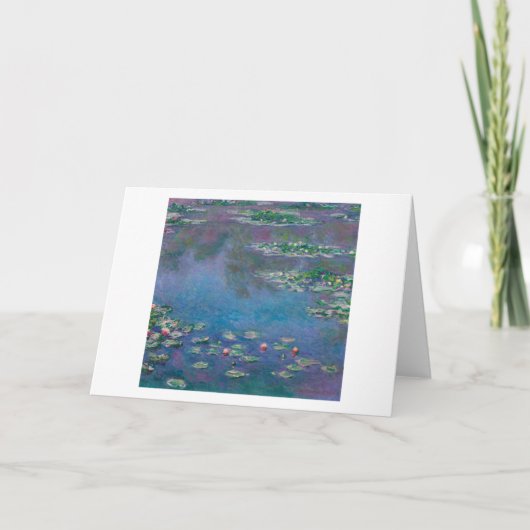 Carte Etang Lily, Monet (Devant)