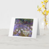 Carte Etang Lily, Monet (Fleur jaune)