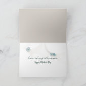 Carte Étape Mère Fête de la Mère Aquarelle (Intérieur)