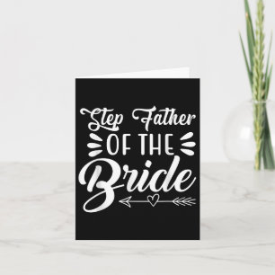 Carte Étape Père De La Mariée Mariage Fête Famille Maria