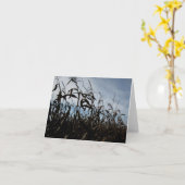 Carte Étapes de maïs Blank_Breezy (Fleur jaune)