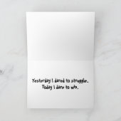 Carte Étapes de succès (Intérieur)