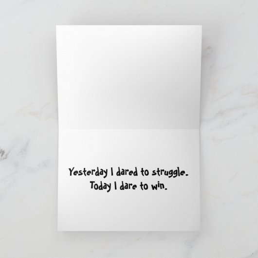 Carte Étapes de succès (Intérieur)