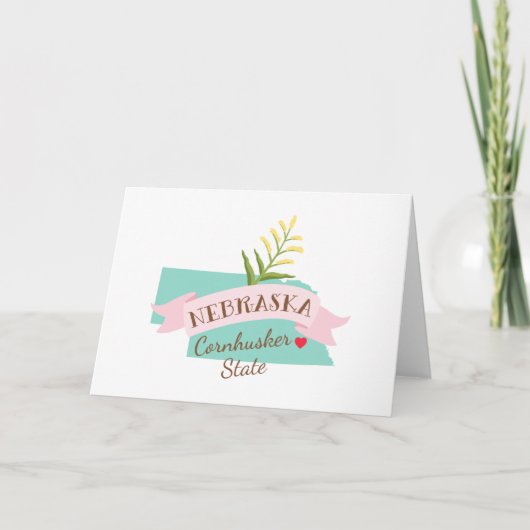 Carte État de Cornhusker (Devant)
