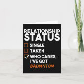 Carte État de la relation Ive a Badminton Funny Sarcas (Devant)