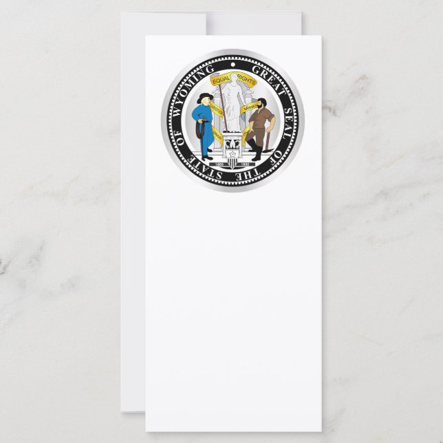 Carte État du Wyoming (Devant)