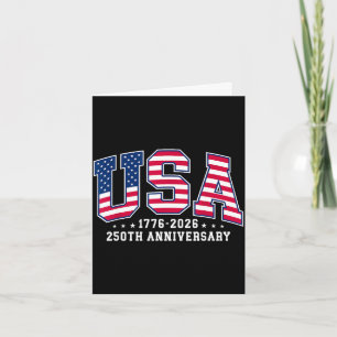 Carte États-Unis 1776-2026 250e anniversaire 4 juillet