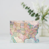 Carte : États-Unis, 1905 (Debout devant)