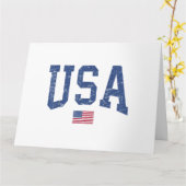 Carte États-Unis Femmes Hommes Enfants Patriotique Améri (Fleur jaune)