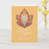 Carte Éternelle comme l'Étoile du Soir Graphique (Fleur jaune)