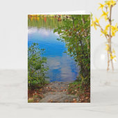 Carte Éternité dans chaque moment : (Fleur jaune)