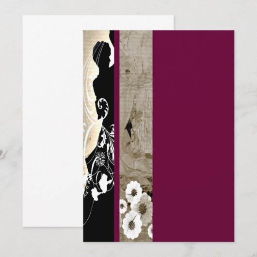 Carte Éternité de l'amour (Devant / Derrière)