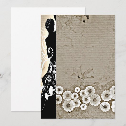 Carte Éternité de l'amour (Devant / Derrière)