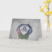 Carte Eternity Engagement (Fleur jaune)