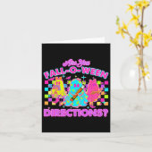 Carte Êtes-vous dans la bonne direction pour l'automne-w (Fleur jaune)