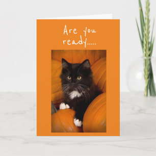 CARTE **ÊTES-VOUS PRÊTS À CÉLÉBRER*** HALLOWEEN