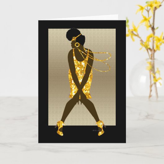 Carte Ethnique (Fleur jaune)