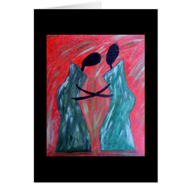 Carte ethnique d'art (Devant)