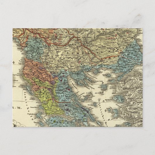 Carte ethnographique de l'Empire ottoman (Devant)
