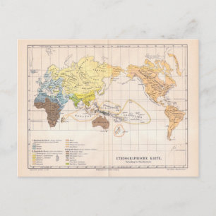Carte ethnographique du monde