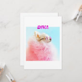 Carte Étincelle Le Minuscule Chi | Photo d'anniversaire (Devant/Arrière en situation)