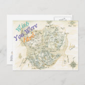 Carte étiquetée de Trino (Devant / Derrière)