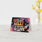 Carte Étiquette Adresse de retour (Fleur jaune)