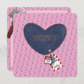 Carte Étiquette de serrure électrique de la serrure roma (Devant / Derrière)