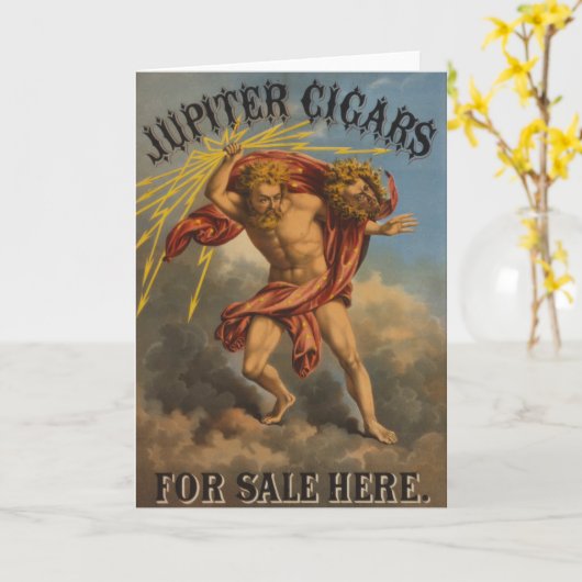 Carte Étiquette du tabac, 1868. (Fleur jaune)