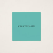 Carte Étiquette Fabriqué avec amour (Dos)