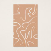 Carte Étiquette Hang du logo d'entreprise (Dos)