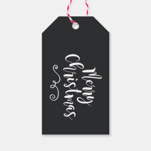 Carte Étiquette pour Cadeau Merry Carte de voeux (Devant)