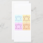 Carte Étoile de David (Devant / Derrière)